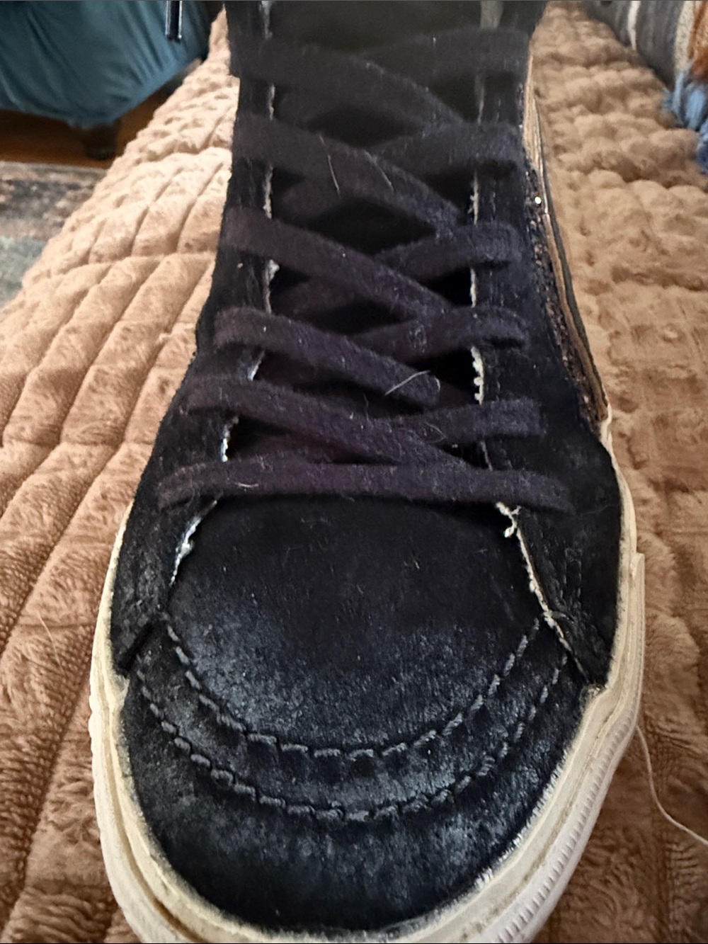 Golden Goose Mid-Top Glitter Sneaker - Black & Rose - Picture 4 of 4